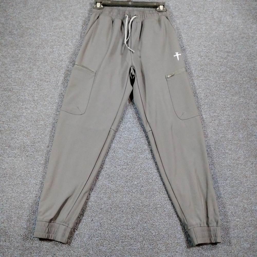 Three Nails Vapor-Lite Joggers Mens Small Black Performance Stretch Athleisure